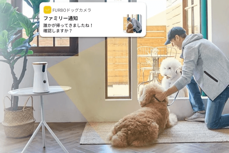 Furbo(ファーボ)の特長 3. 進化したスマホアプリ機能