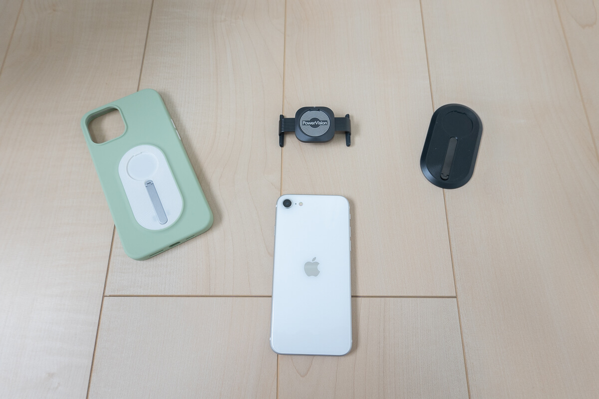 「PowerVision S1」の外観＆使い方 3種類のスマホ取り付け方法