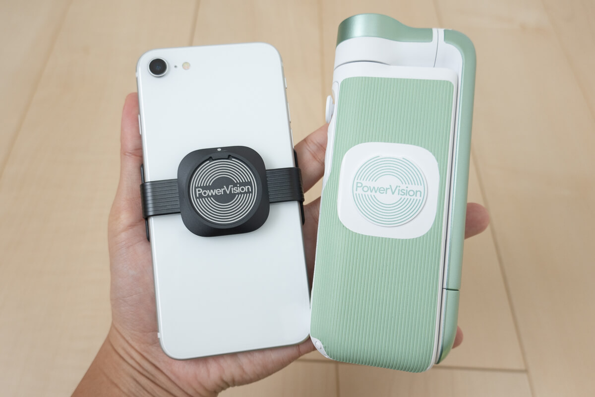 「PowerVision S1」の外観＆使い方 3種類のスマホ取り付け方法 2. スマホホルダー