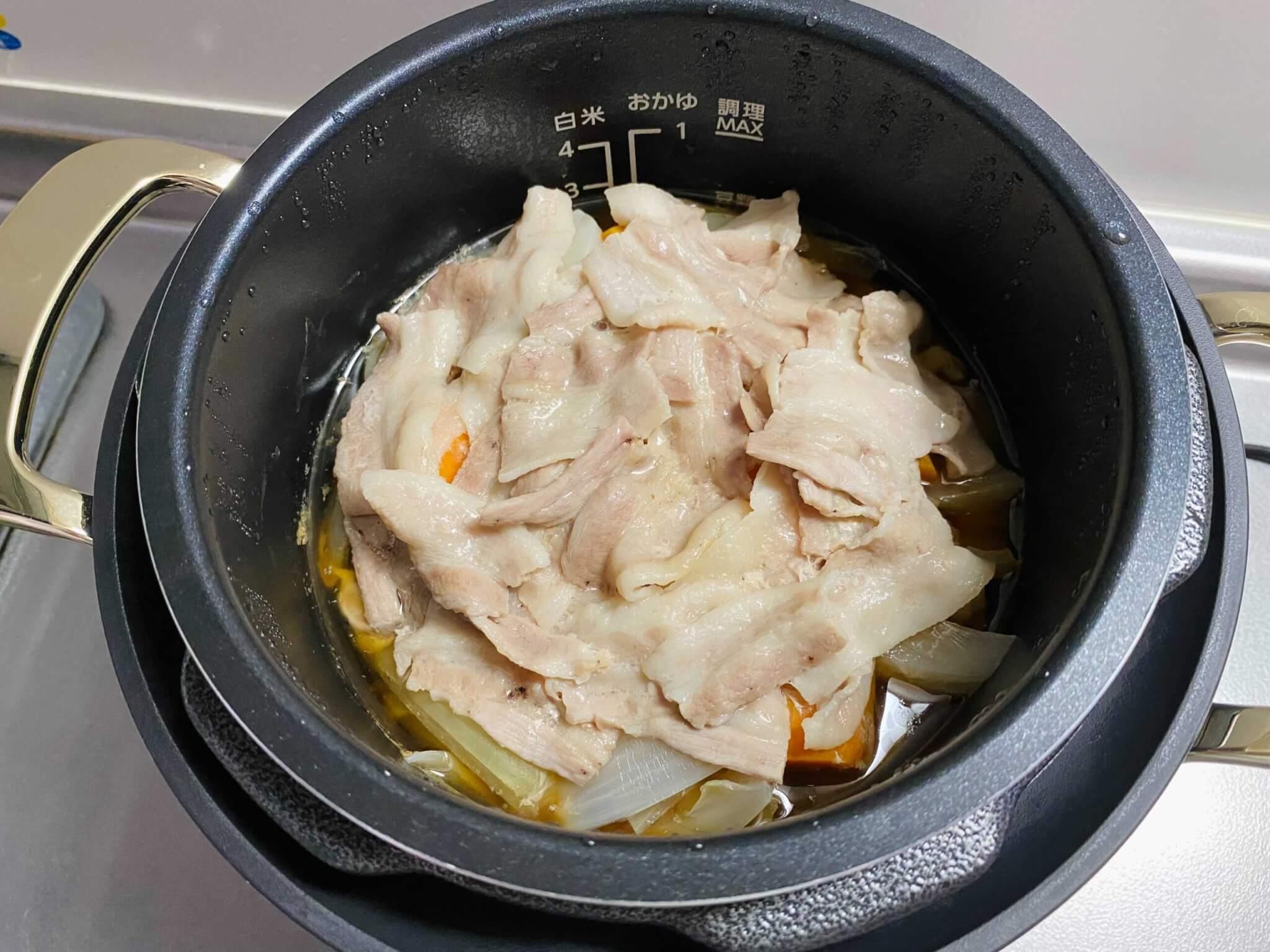 Re・De Pot リデポット 電気圧力鍋 2L BLACK PCH-20LB