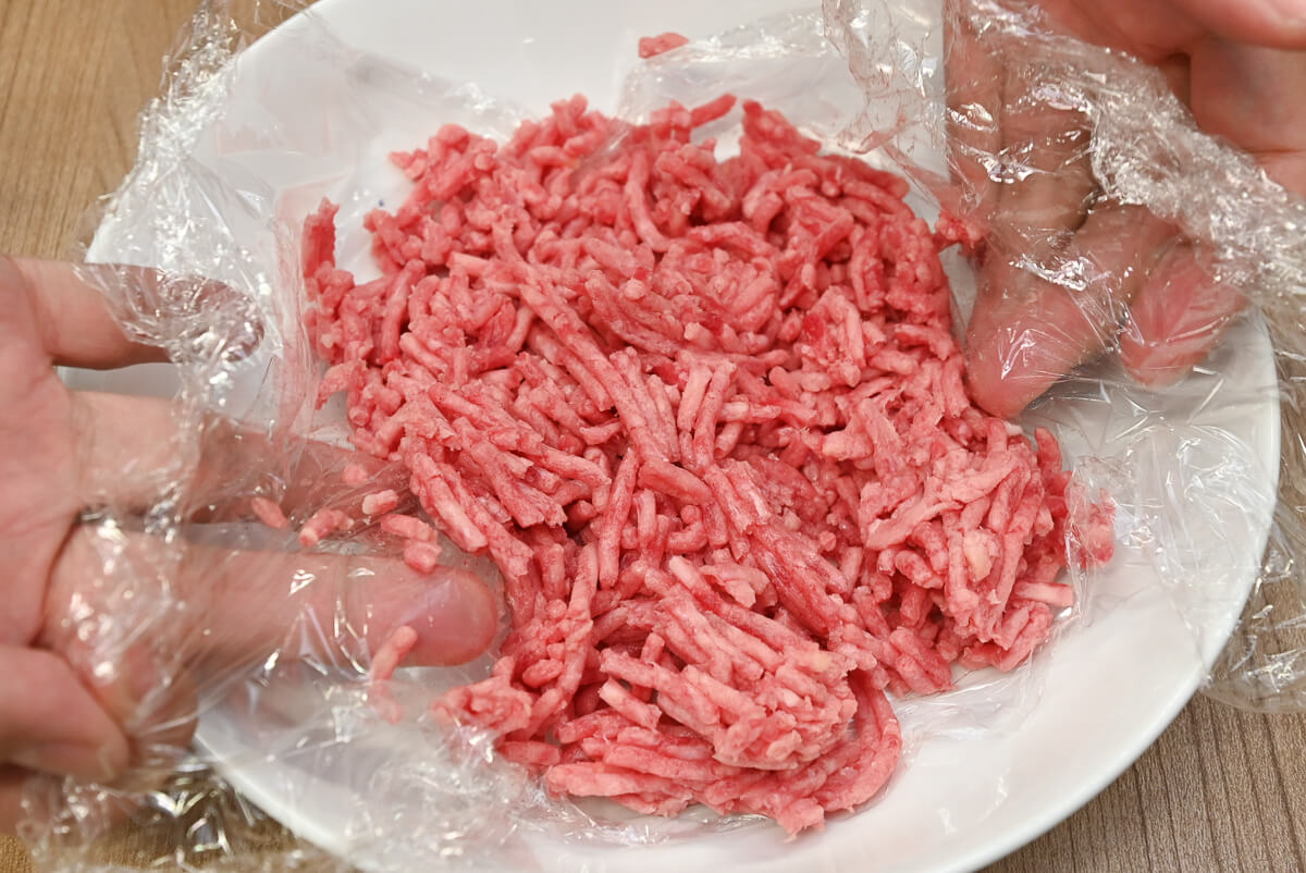 パナソニック「3つ星 ビストロ NE-BS2700」を使ってレビュー 【レンジ】ひき肉の解凍