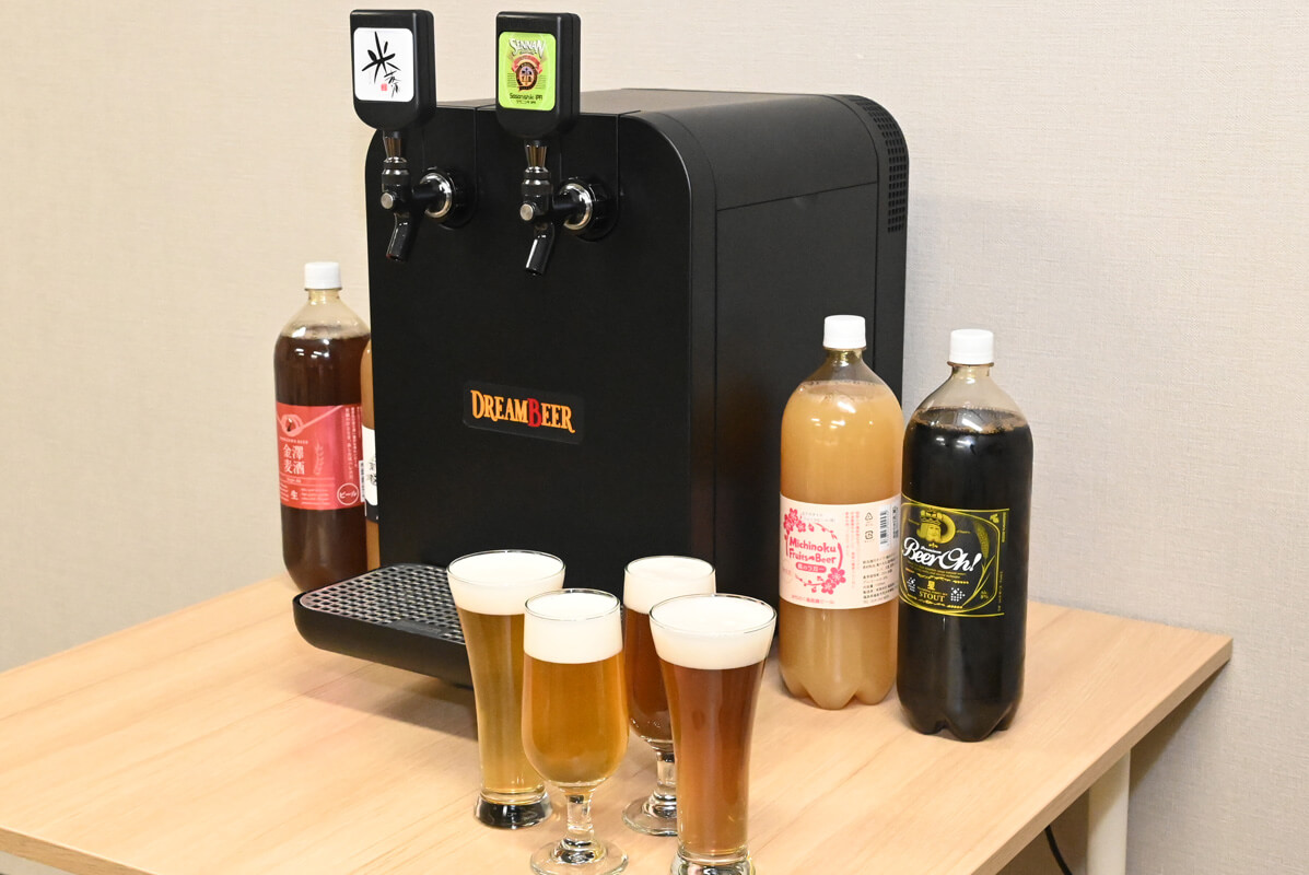 ドリームビア専用ビールサーバーの使い方