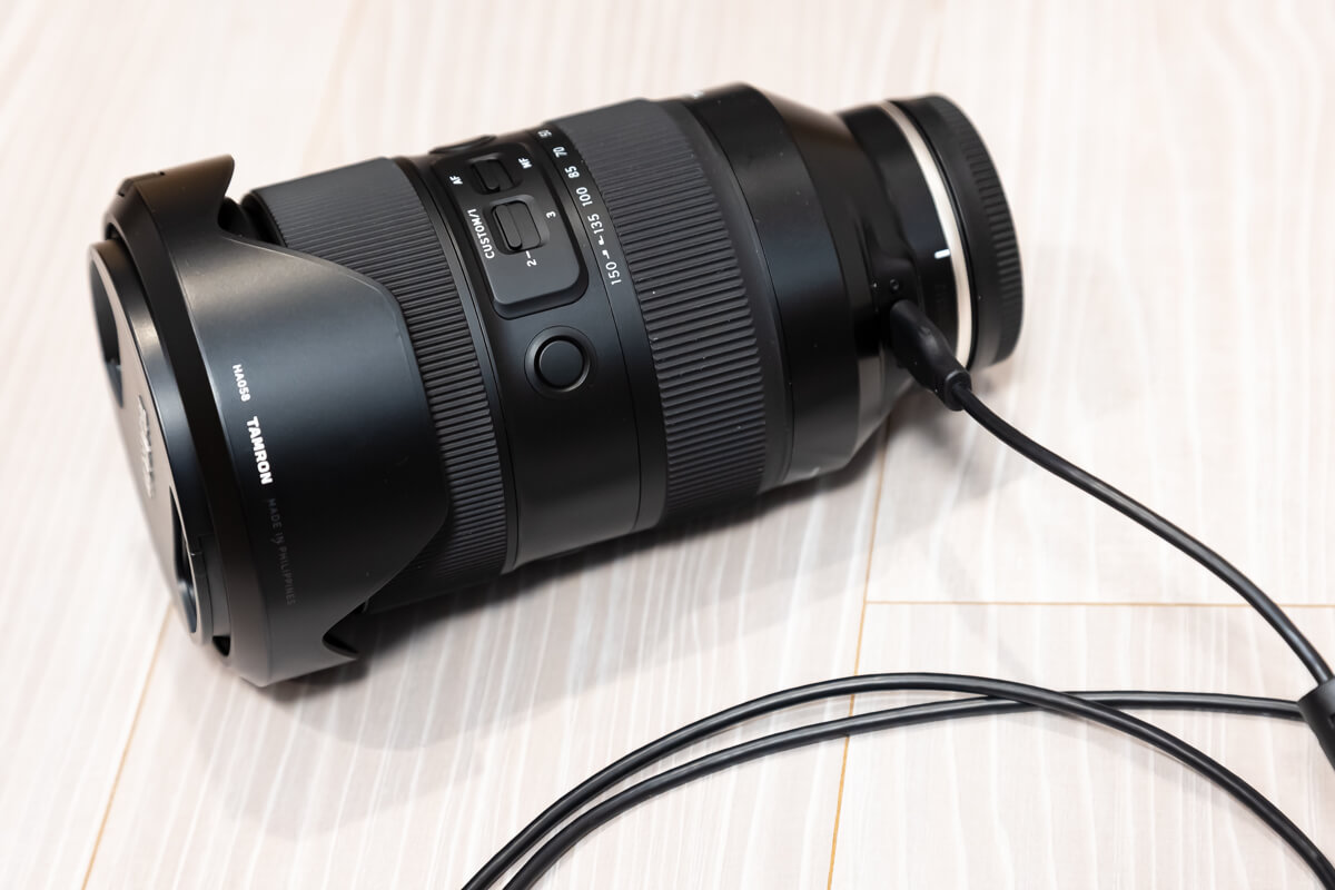TAMRON 35-150mm F/2-2.8 Di III VXD カスタマイズ性