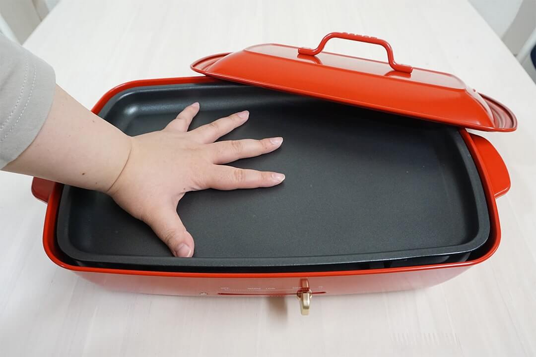 BRUNOのホットプレート グランデサイズBOE026をレビュー BRUNOのホットプレート グランデサイズBOE026をレビュー