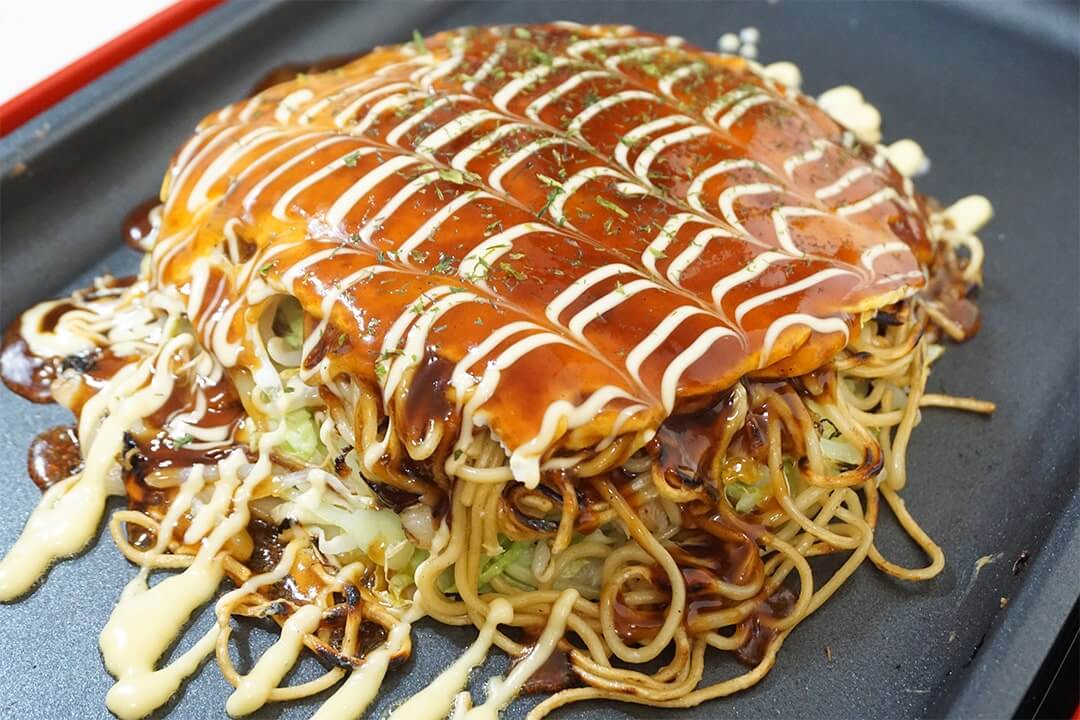 BRUNO ホットプレート グランデサイズで広島風お好み焼き