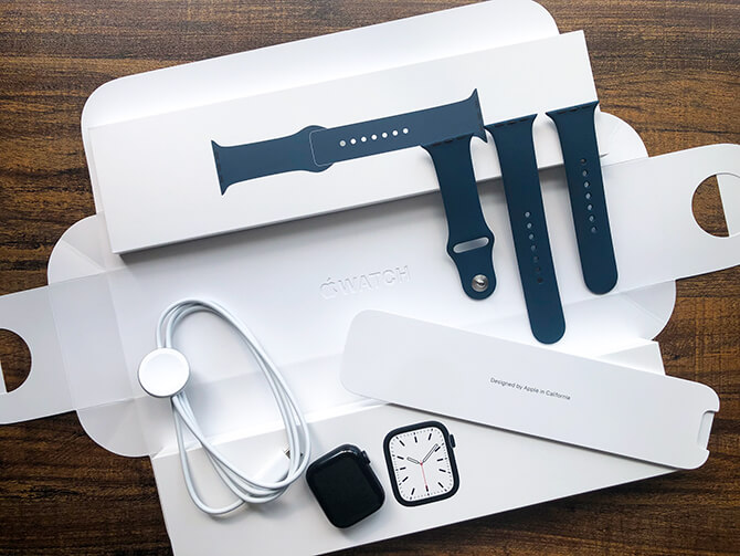 Apple Watch Series 7のセット内容