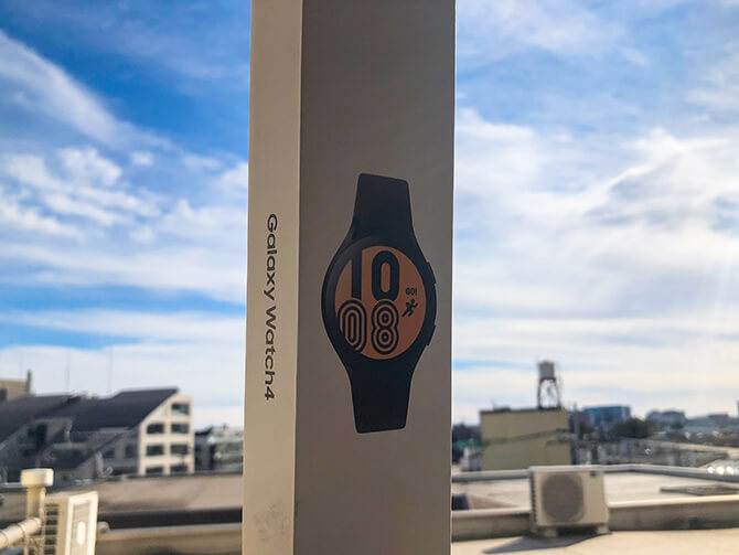 Galaxy Watch4の実機レビュー