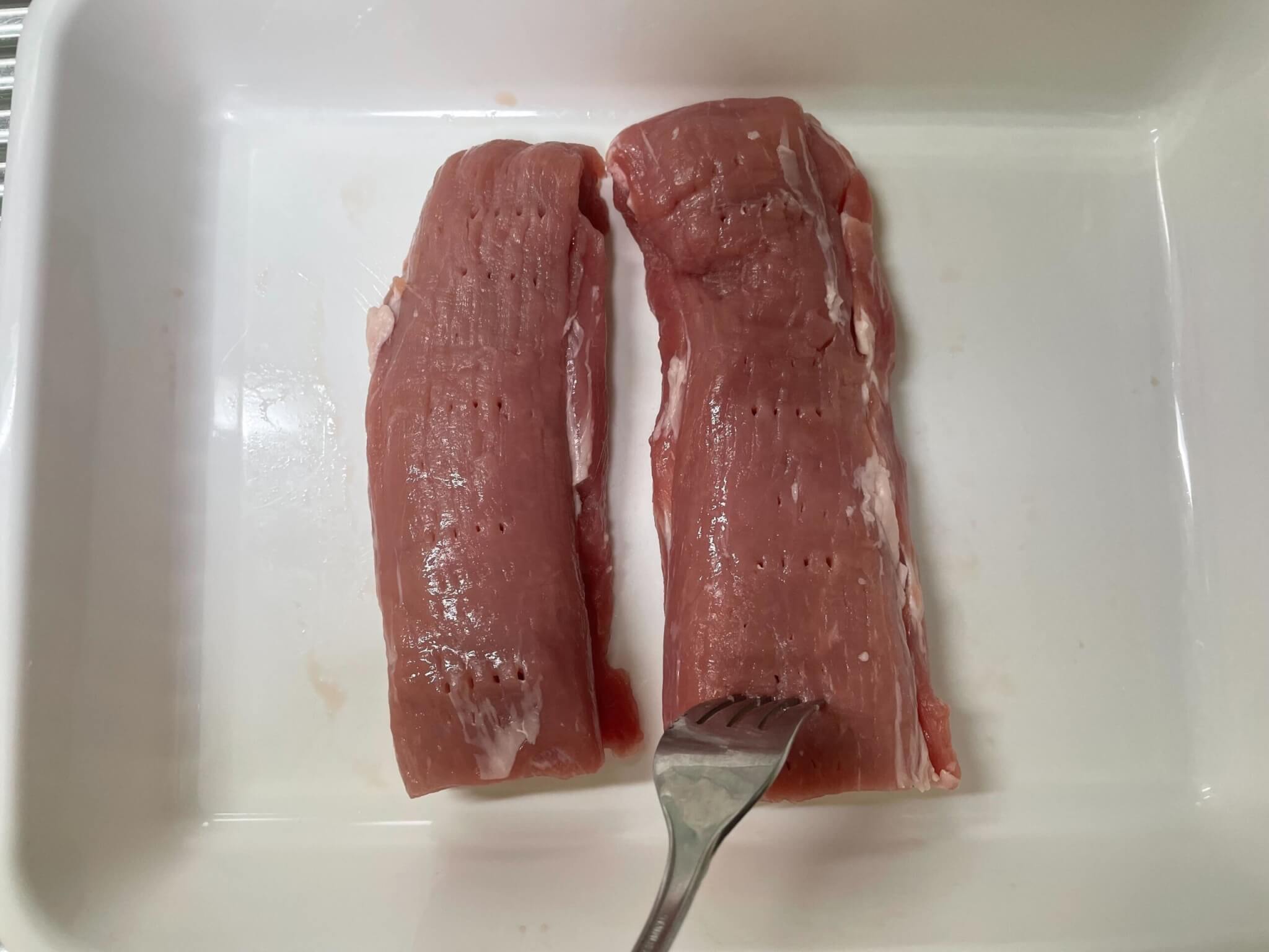 「ドウシシャ Pieria 焼き芋メーカー」を実際に使用してみた 豚肉のローストチャーシュー