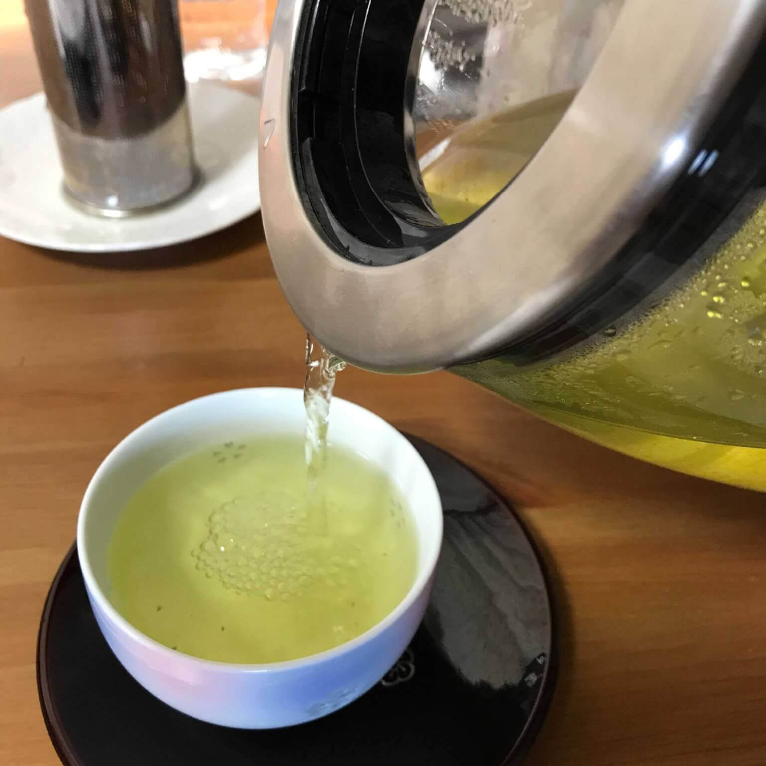 ティエール1.5Lで緑茶を淹れる