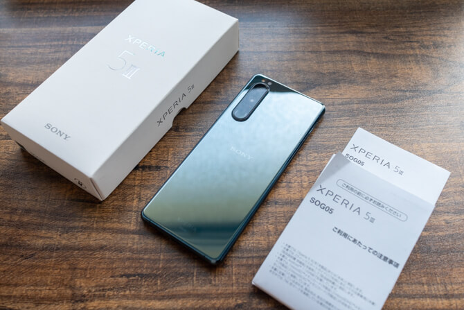 SONY Xperia 5 IIIのセット内容