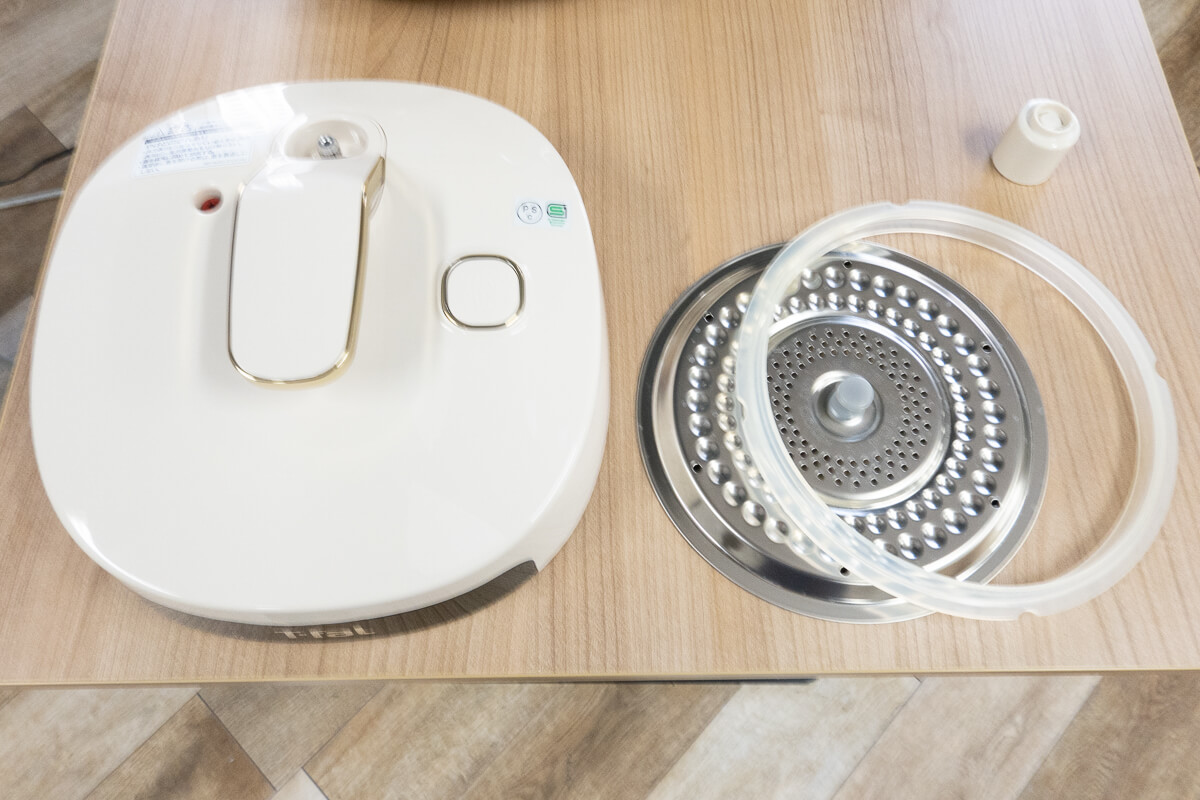 ラクラ・クッカープラスを使用してカレーを作ってみた 使用後のお手入れ