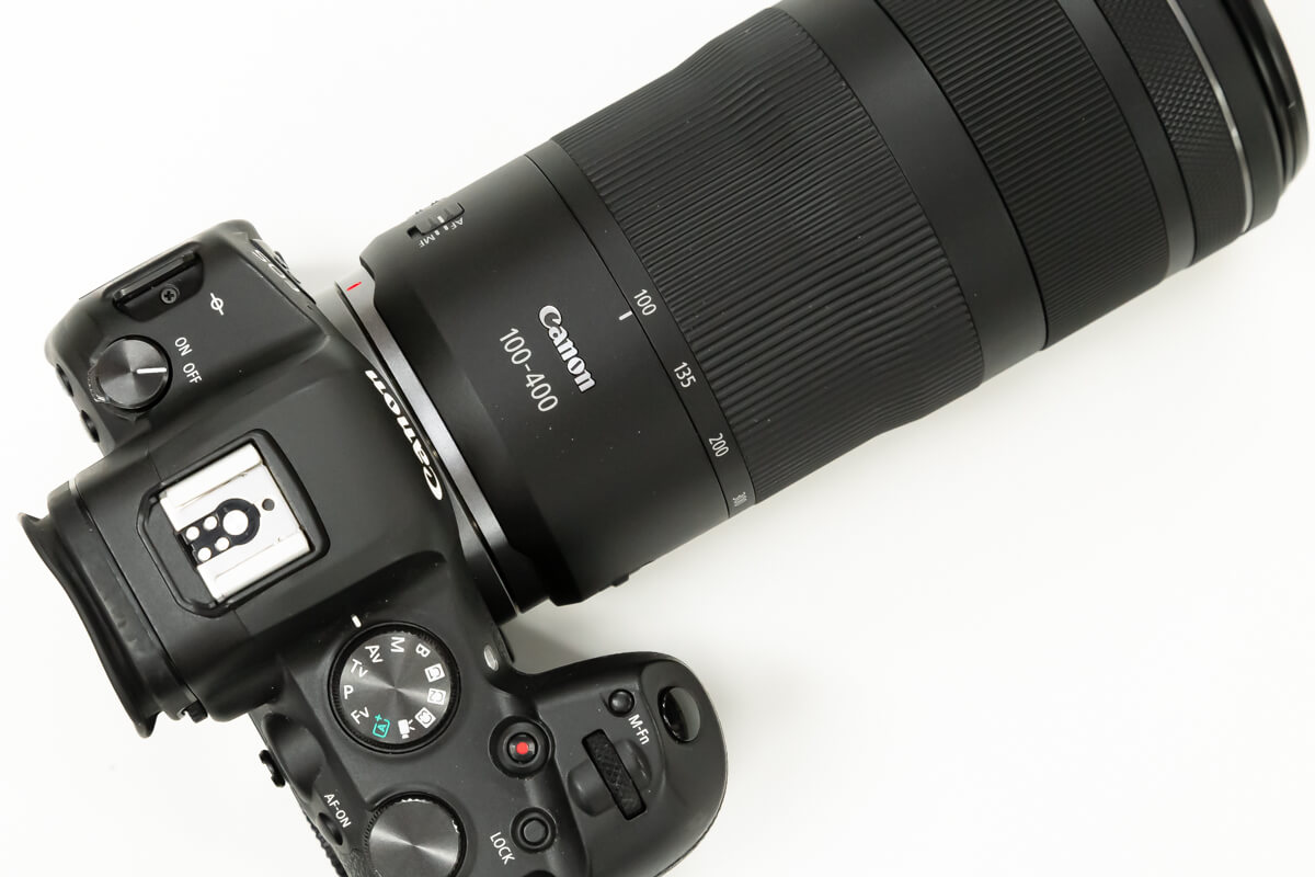 RF100-400mm F5.6-8 IS USM デザイン性