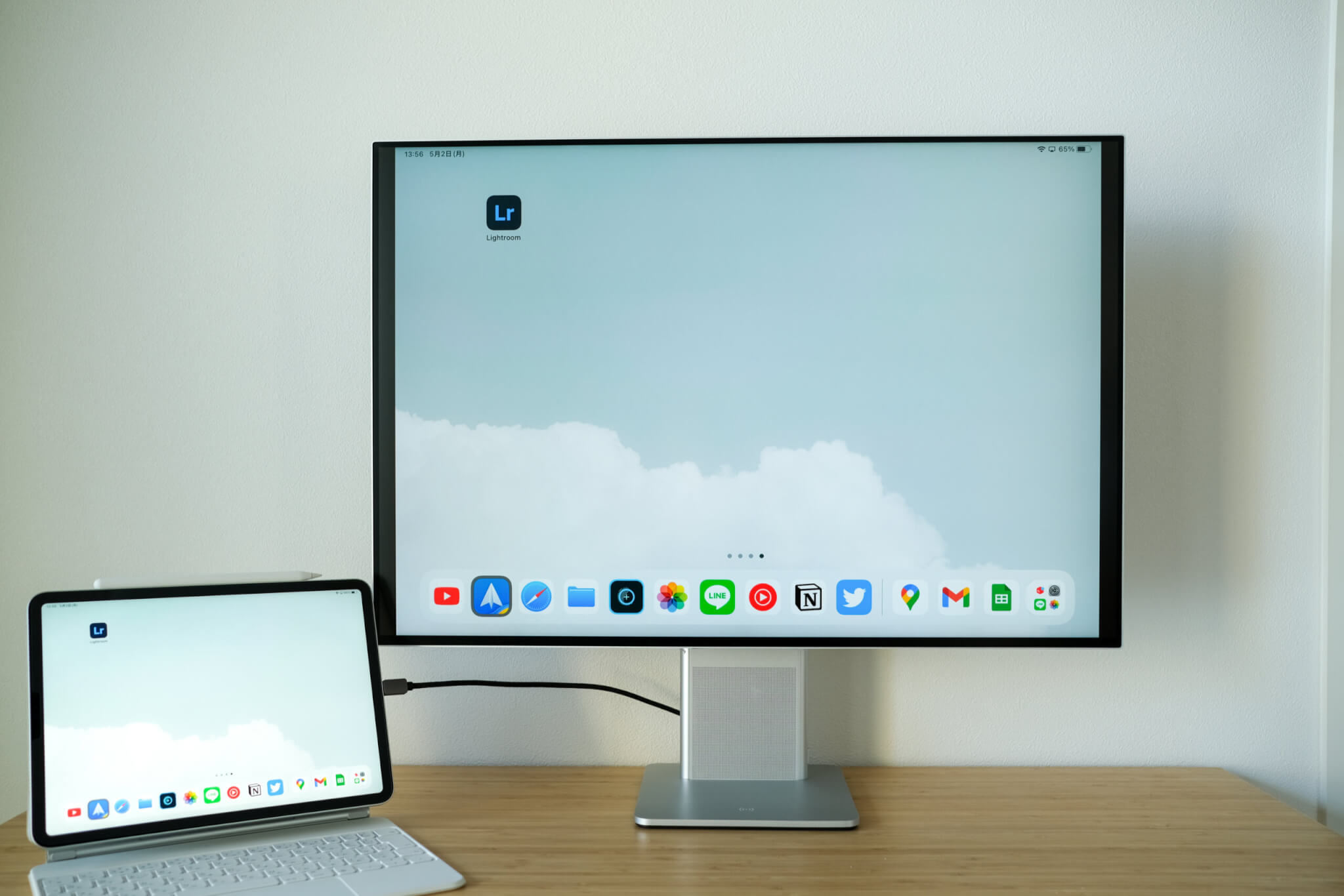 HUAWEI MateView　iPadに最適のモニター