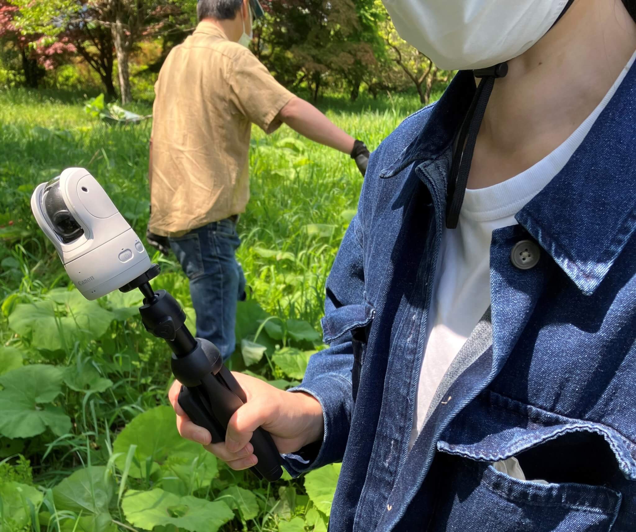 アウトドアやお出かけにおすすめ手ブレ防止機能