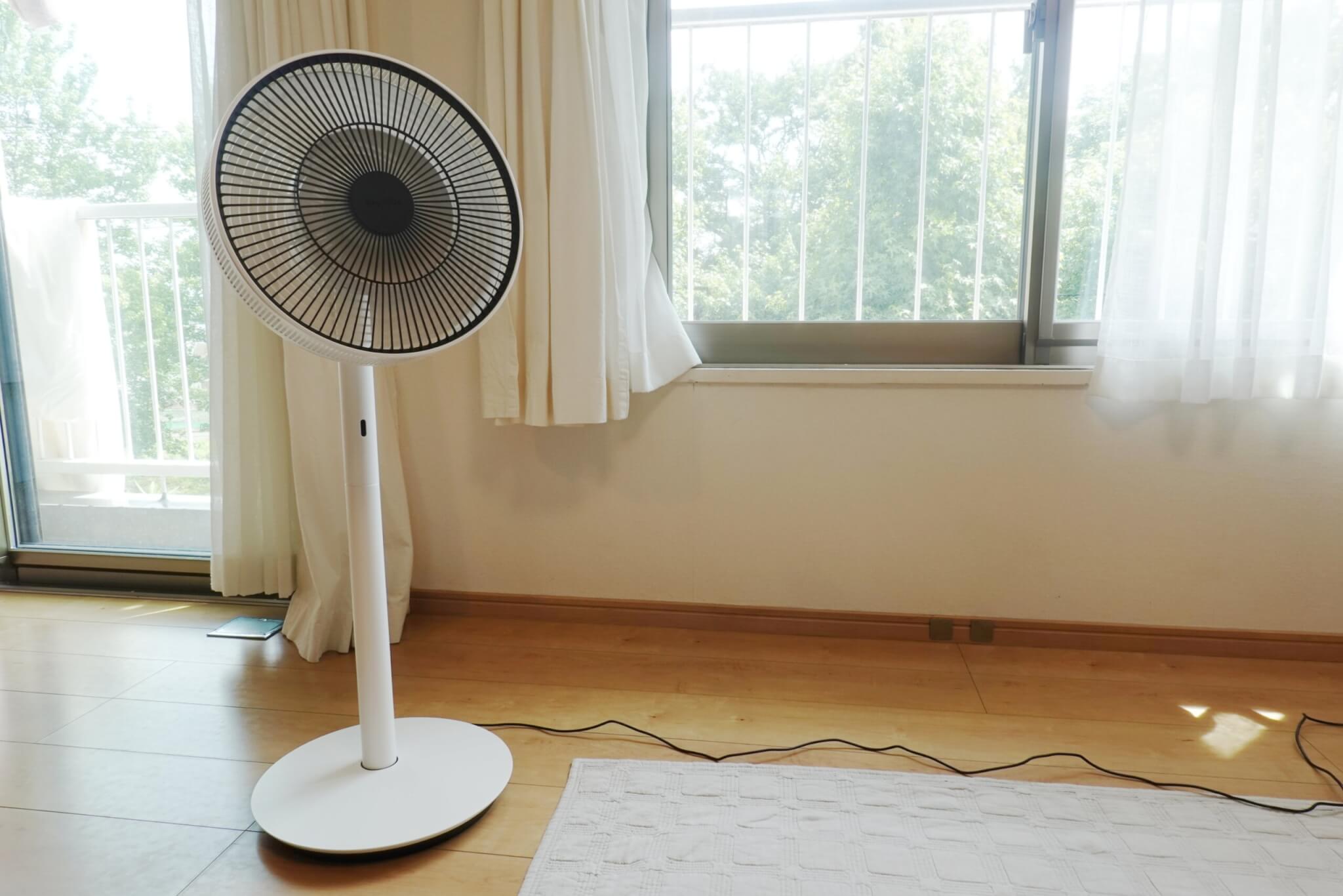バルミューダの扇風機 The GreenFan EGF-1700を実際に使ってレビュー！