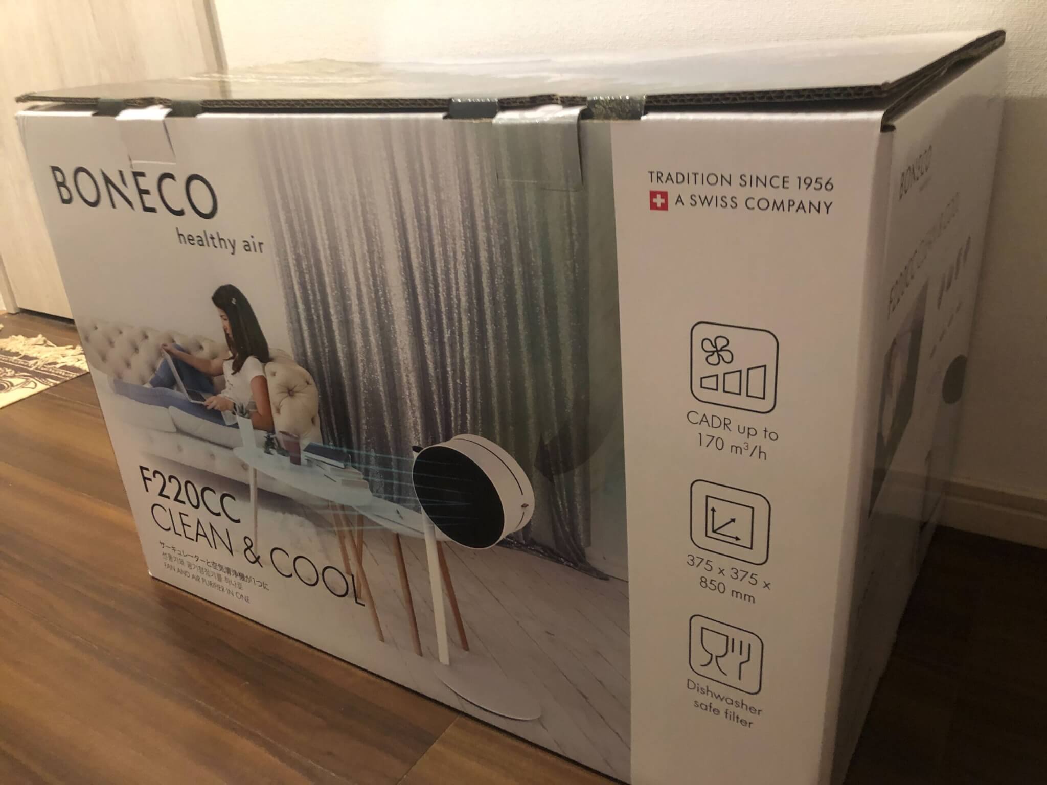 BONECOの「Clean & Cool FANF220CC」実機レビュー