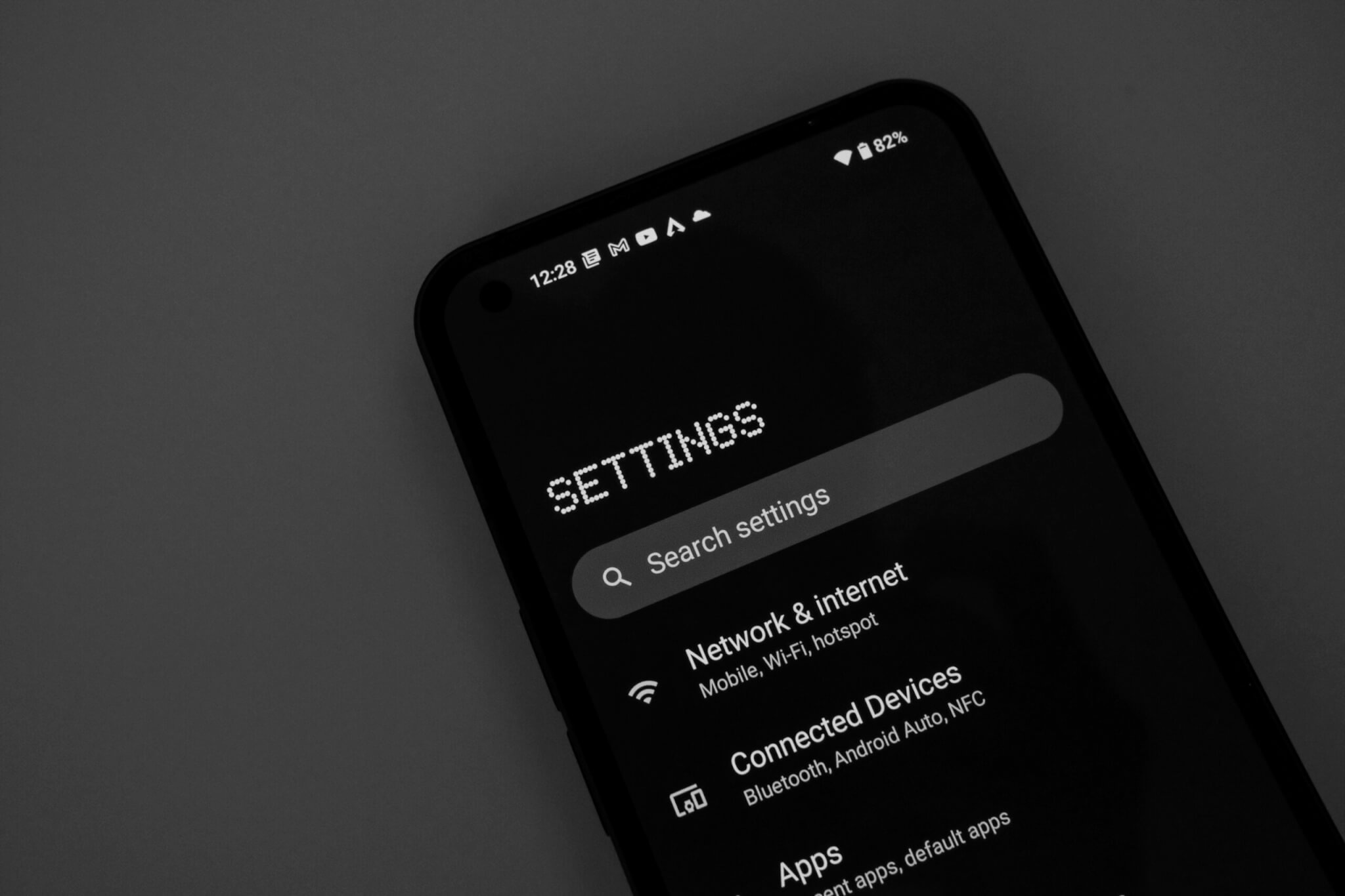 Nothing Phone (1)　独自に開発されたNothing OS