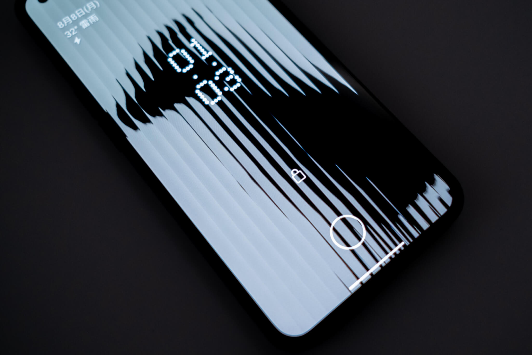 Nothing Phone (1)　画面内指紋認証と顔認証の両方に対応
