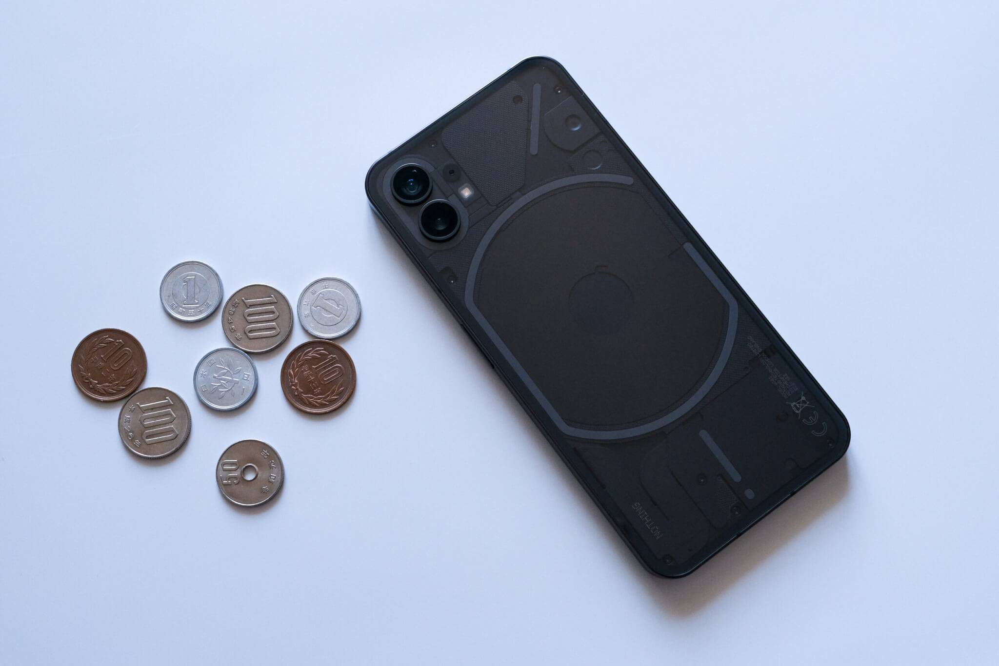 Nothing Phone (1)　Felicaは非対応