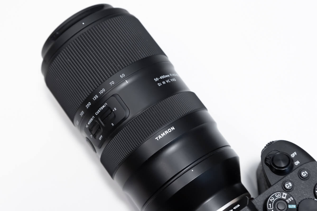 TAMRON 50-400mm F/4.5-6.3 Di III VC VXD ミラーレス一眼用