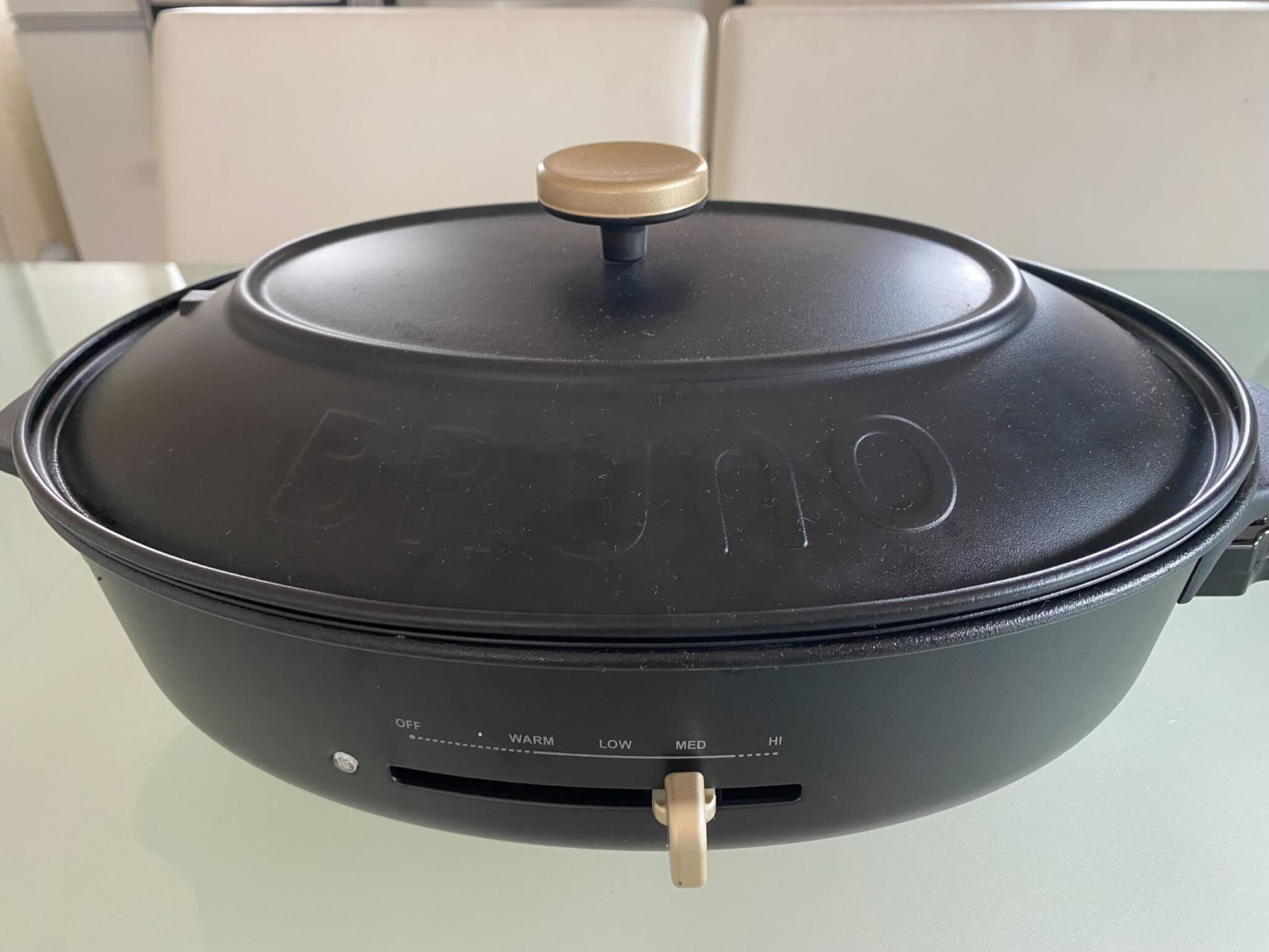 BRUNO オーバルホットプレートの魅力　とにかくスタイリッシュ