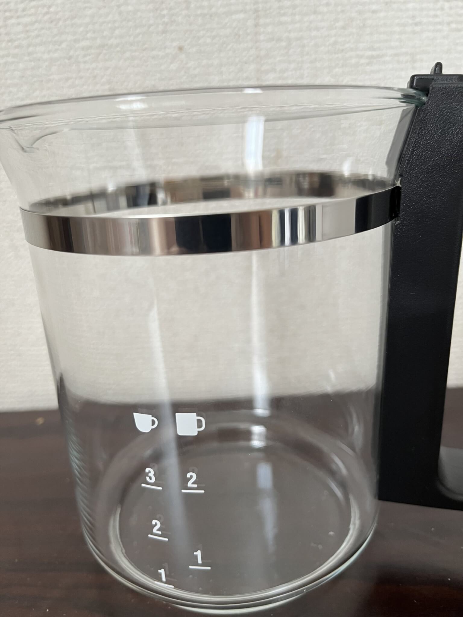 象印のコーヒーメーカー EC-XA30のガラスサーバー
