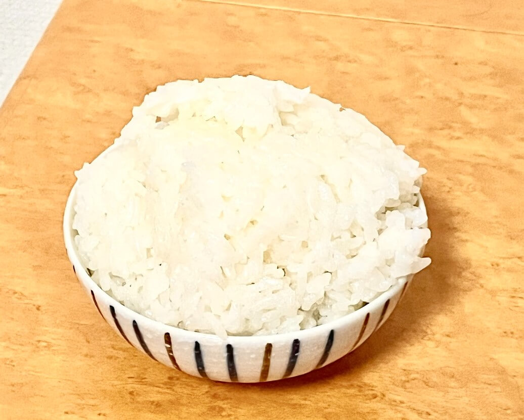 JPL-S100で炊いたご飯