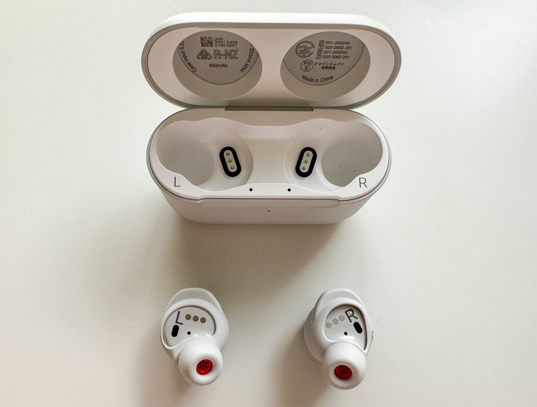Echo Budsの実機レビュー イヤーチップとウイングチップでフィット感を調整