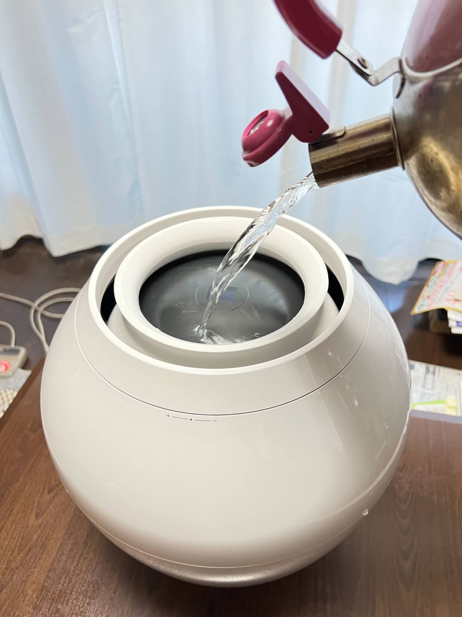バルミューダの加湿器 Rainを早速使ってみた