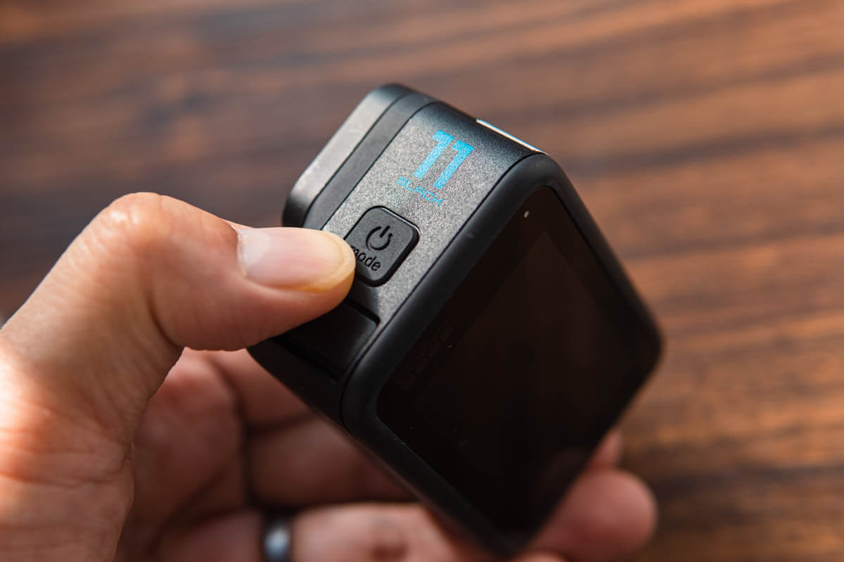 GoPro HERO 11 Blackのボタン