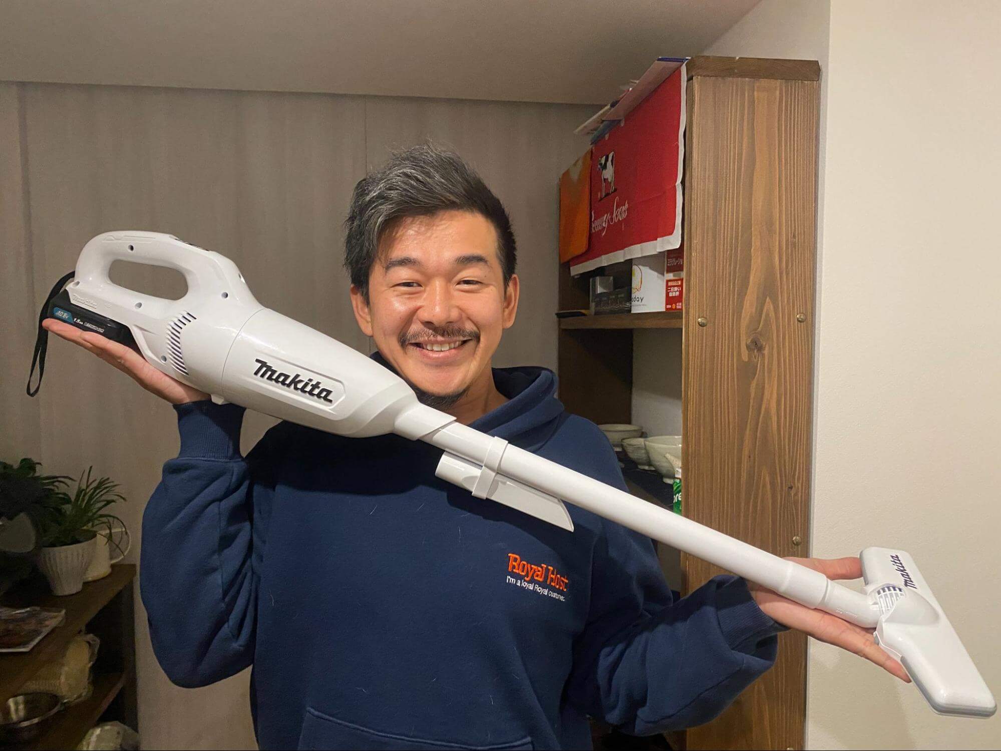 使って良ければ自腹で買います！！レンティオで家電レンタルライターはじめました（5歳） マキタ 充電式クリーナー CL108FDSHW