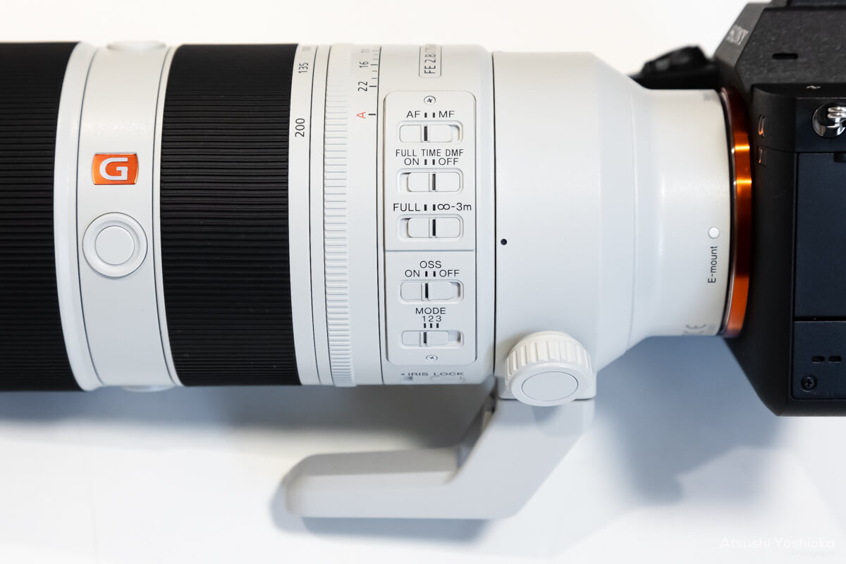 SONY FE 70-200mm F2.8 GM OSS II カスタマイズ性
