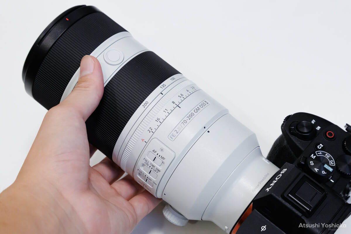 SONY FE 70-200mm F2.8 GM OSS II インナーズーム
