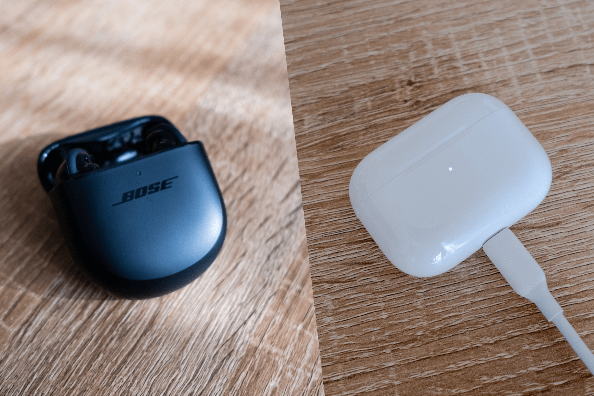 AirPods Pro(第2世代) vs Bose QuietComfort Earbuds II AirPods Pro(第2世代) vs Bose QuietComfort Earbuds II