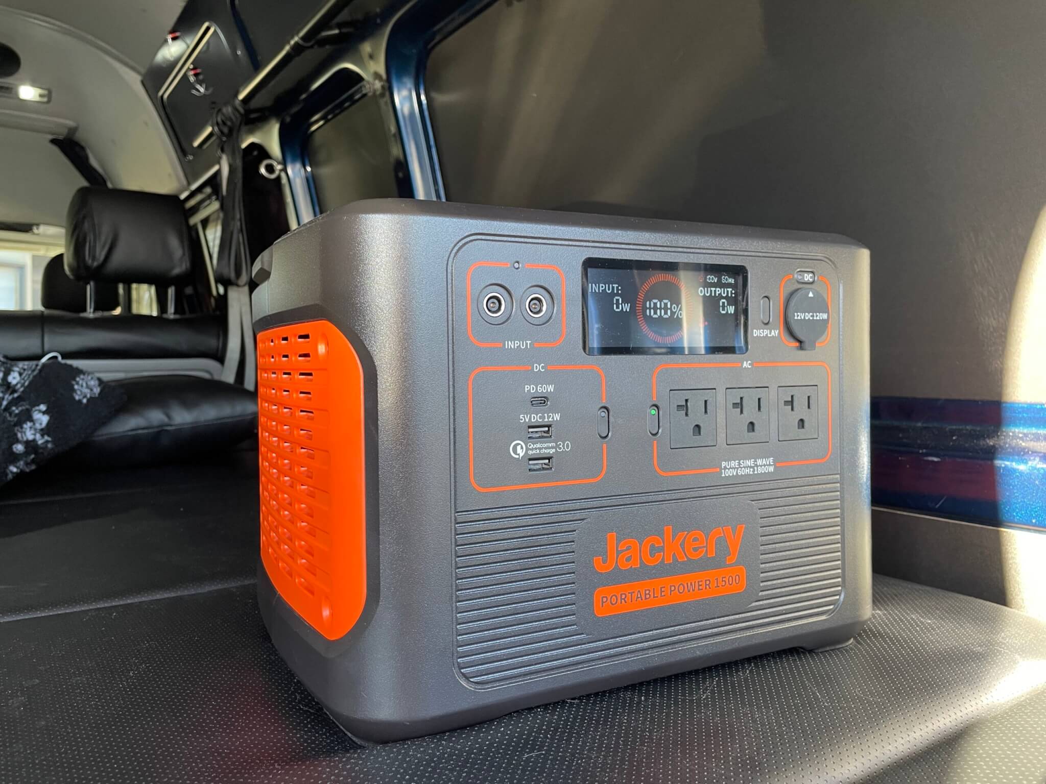 Jackeryポータブル電源1500(PTB152)は大容量バッテリー