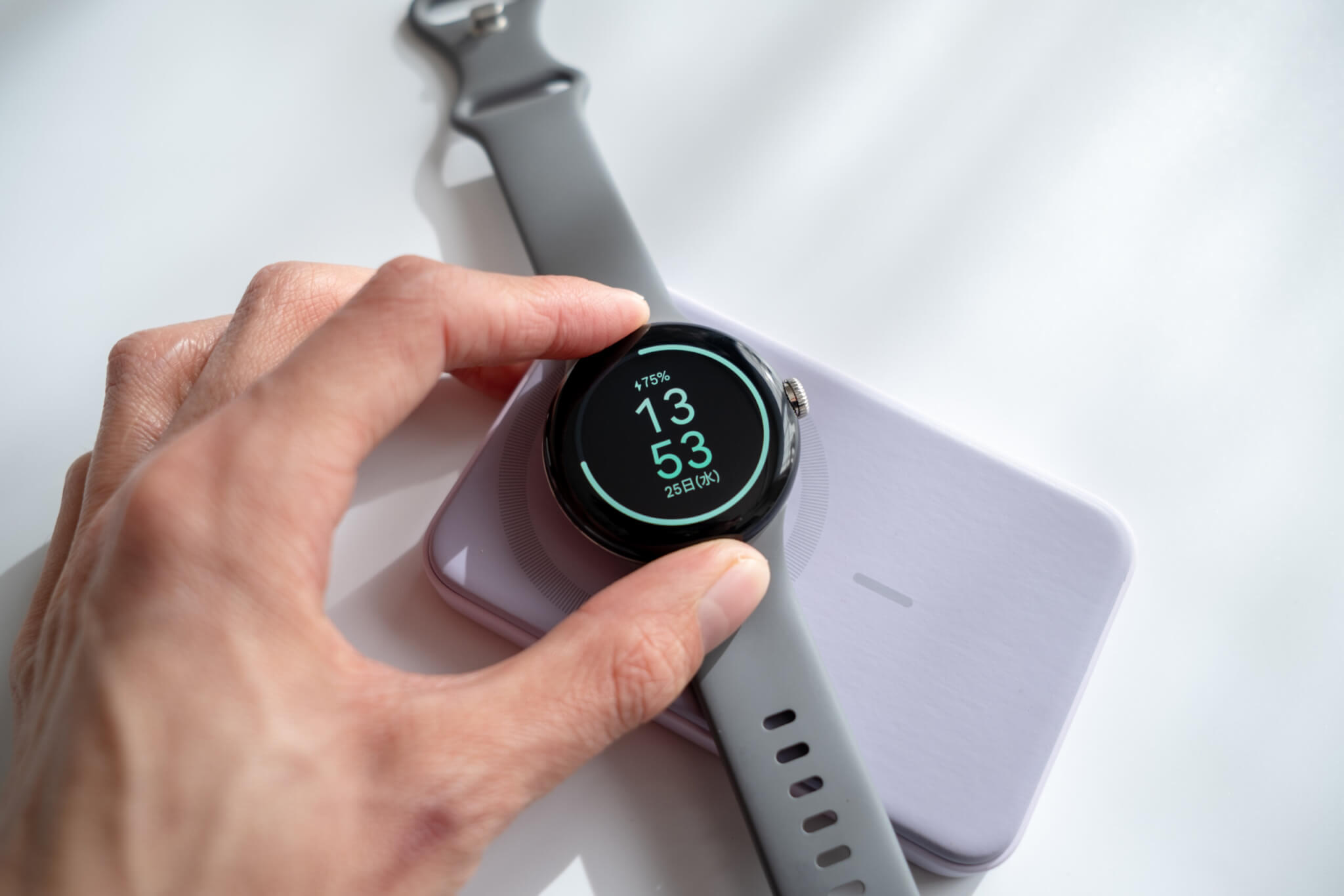 Google Pixel Watch ワイヤレス充電について