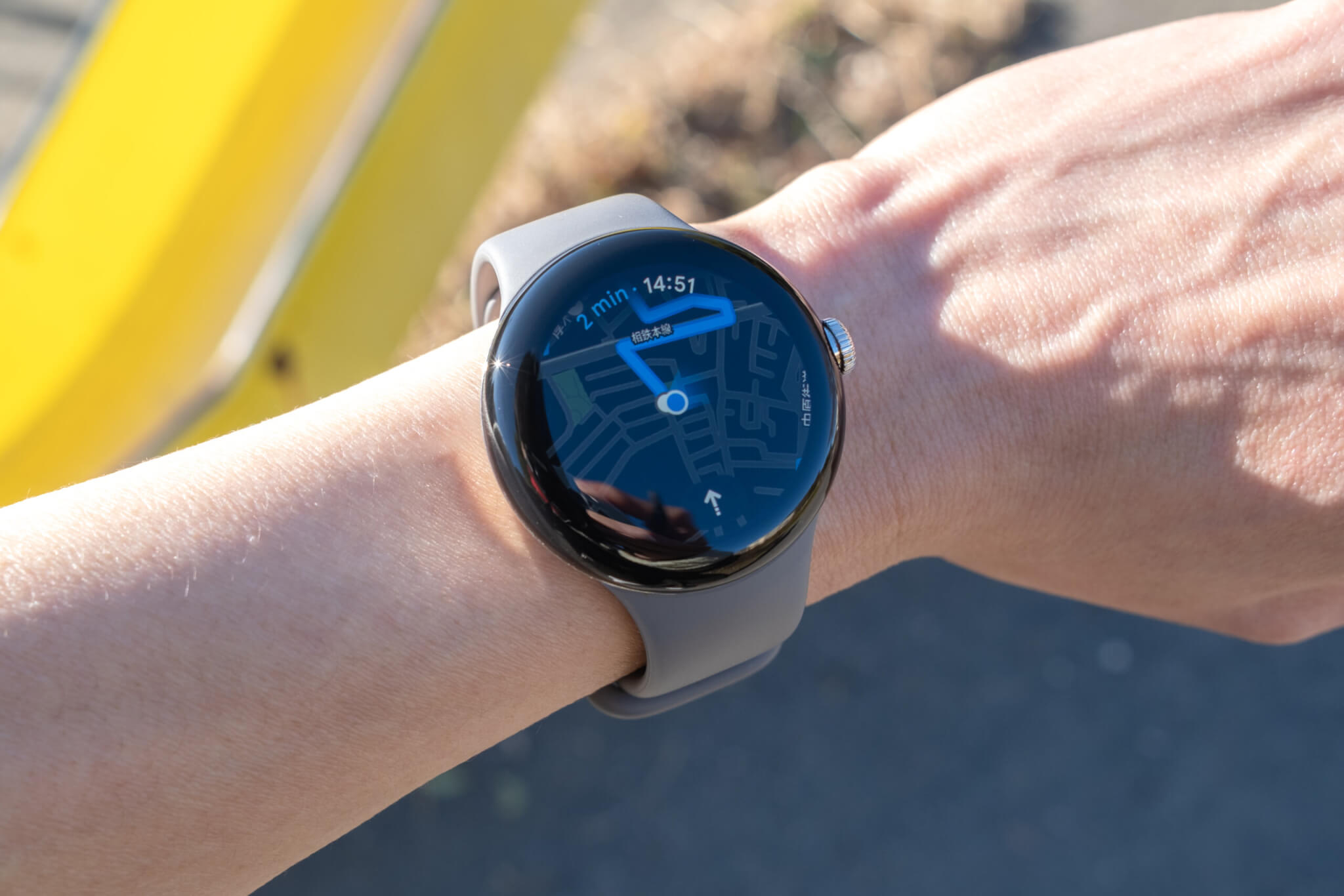 Google Pixel Watch 音声アシスタントでGoogleマップが使える
