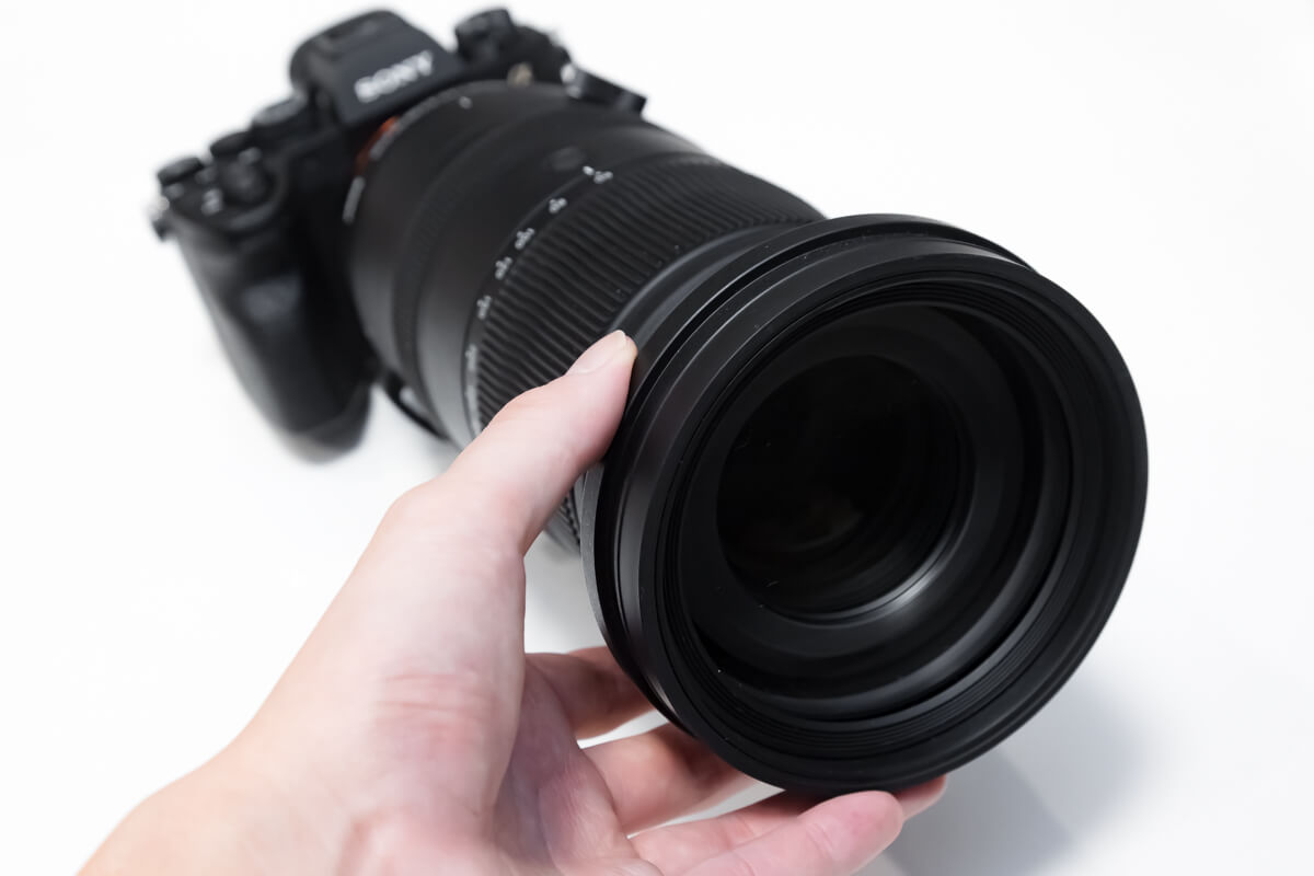 SIGMA 60-600mm F4.5-6.3 DG DN OS Sports 携帯性