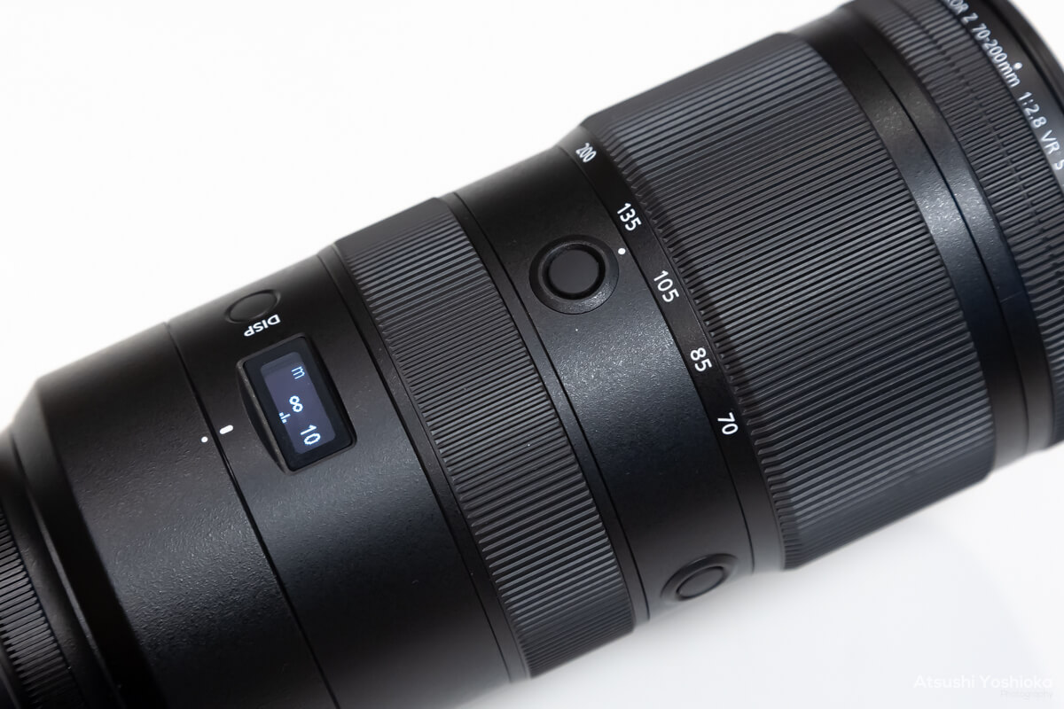 Nikon NIKKOR Z 70-200mm f/2.8 VR S コントロールリング