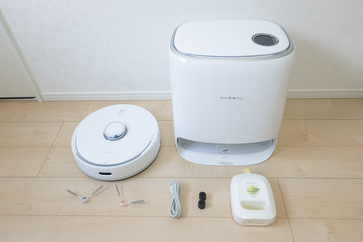 ロボット掃除機「Narwal Freo (ナーワル フレオ)」の使い方と初期設定