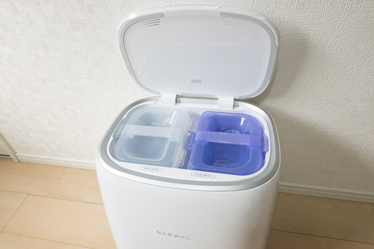 ロボット掃除機「Narwal Freo (ナーワル フレオ)」の特徴 モップ洗浄・洗剤投入・乾燥まで全自動