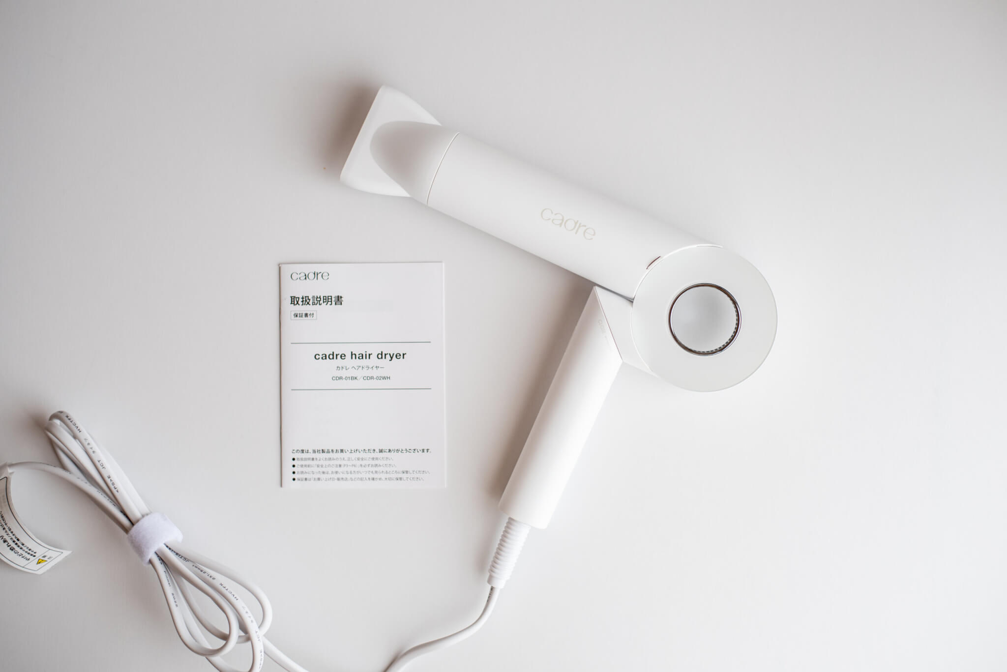 cadre HAIR DRYER
セット内容