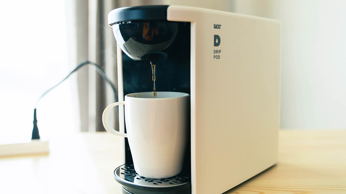 カプセルコーヒーメーカーを使ってみる
