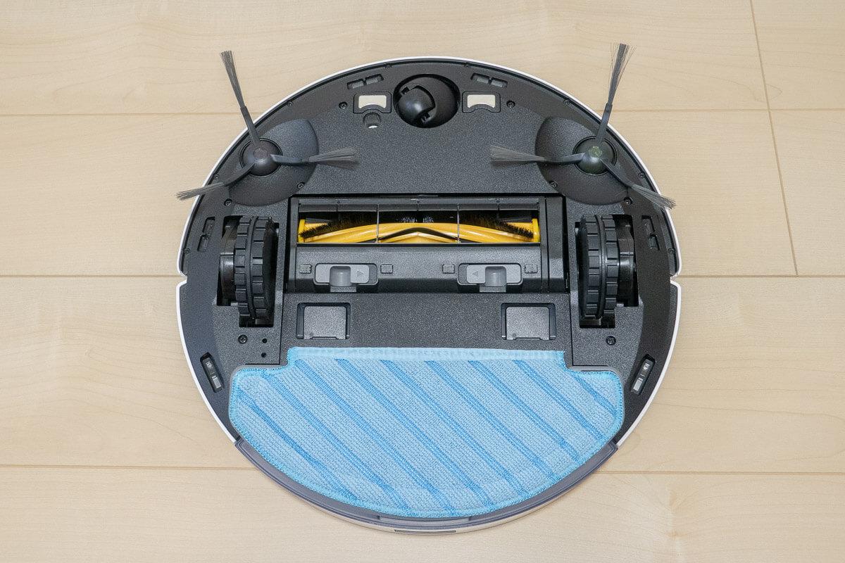 ECOVACS「DEEBOT N10 PLUS」の特徴 パワフルな吸引+水拭きの同時清掃