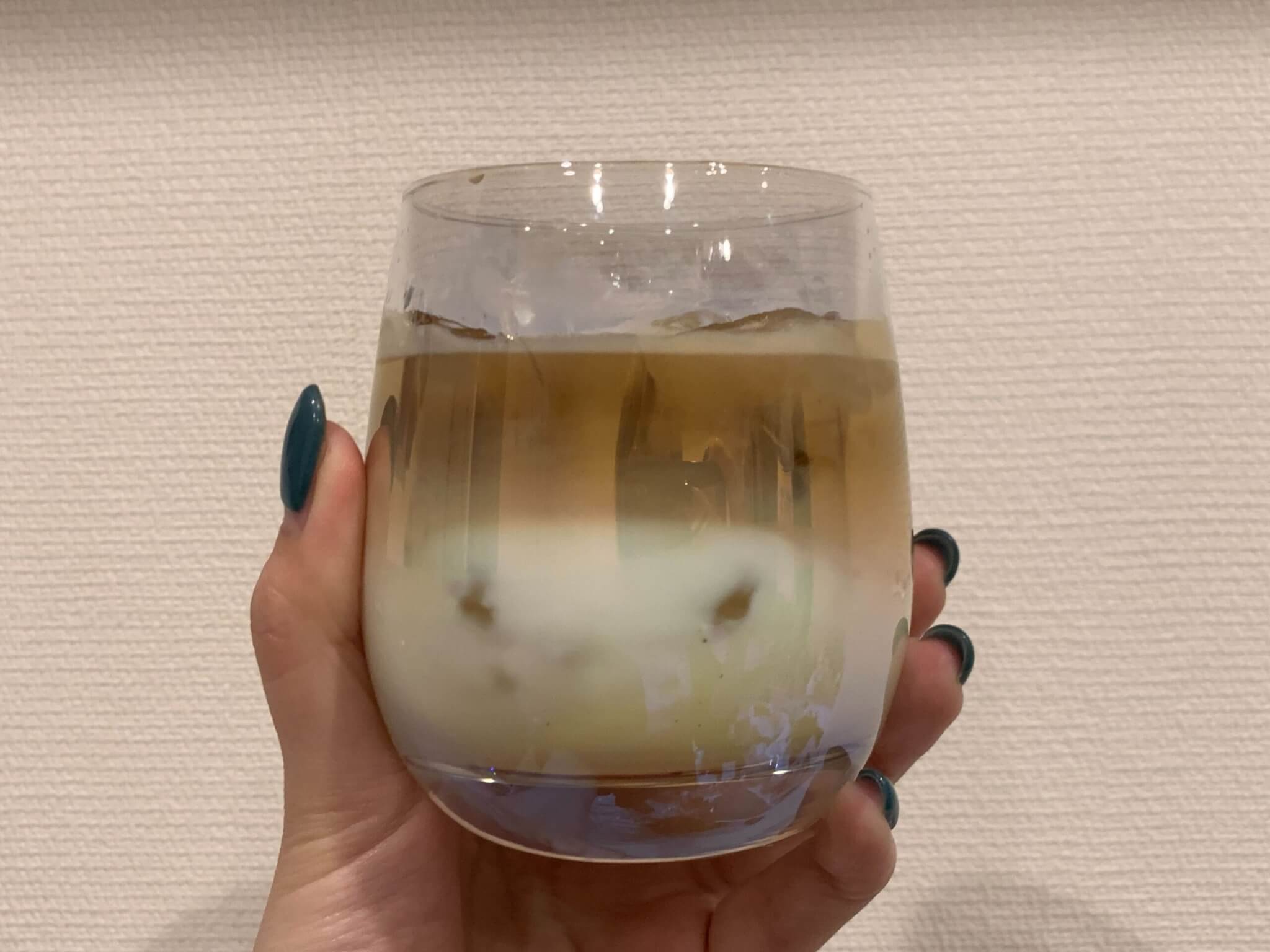 ディナミカ ECAM35055Bのカフェラテ