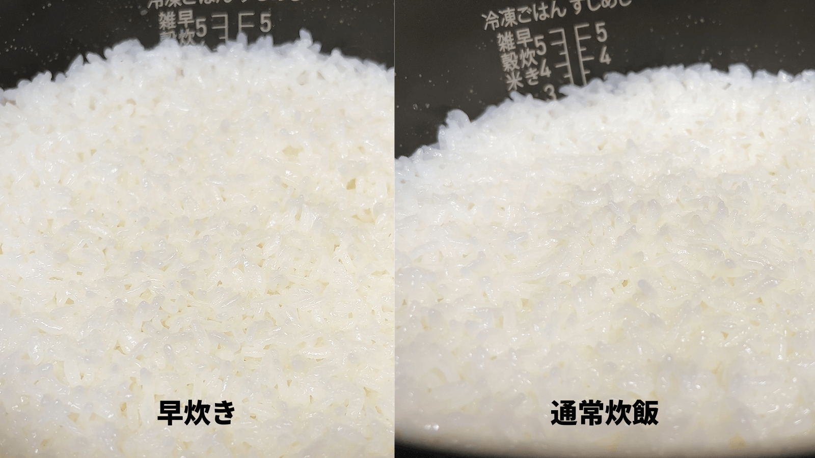 ティファールの炊飯器 ザ・ライス 早炊きモード