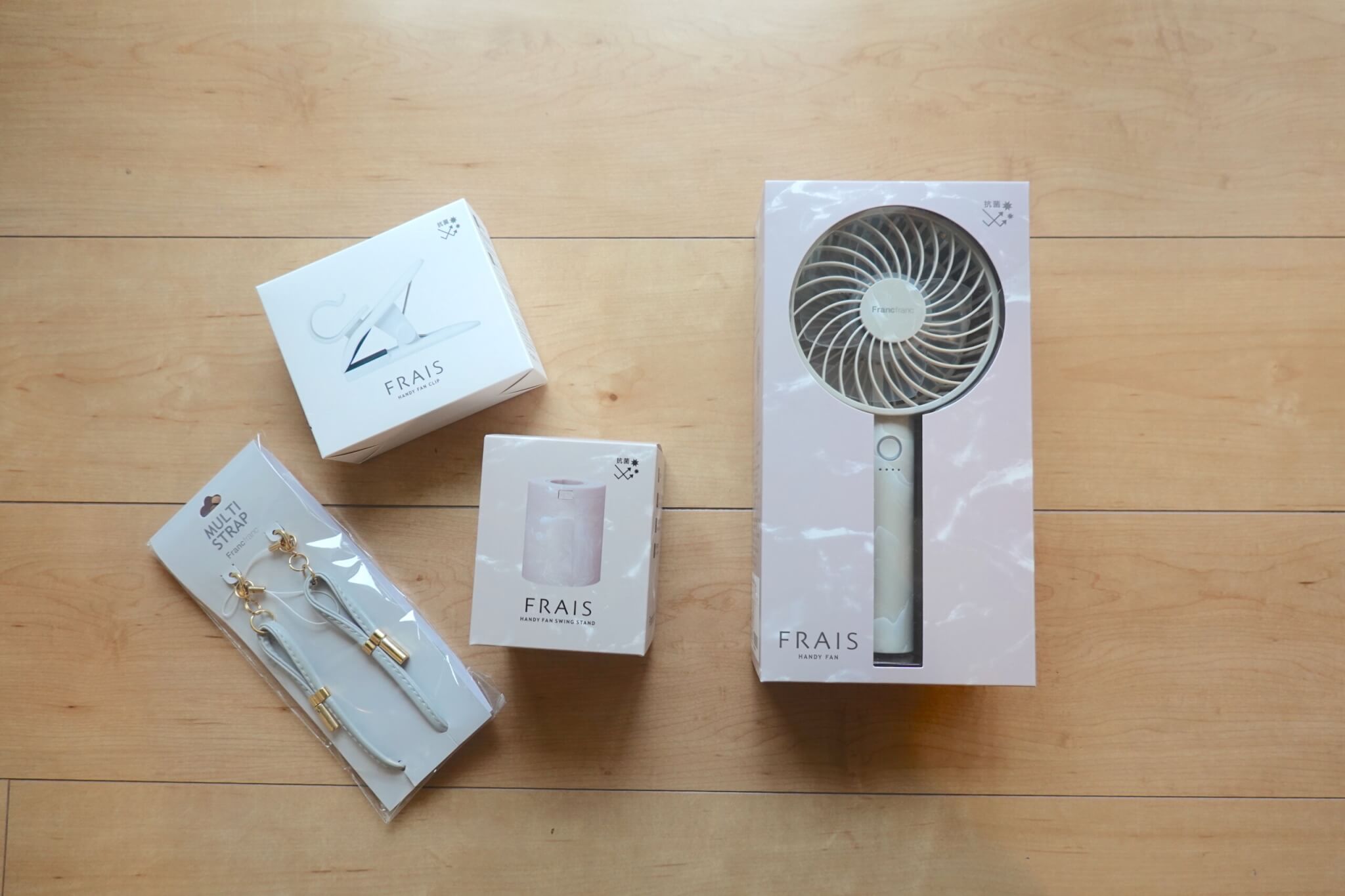 フランフラン フレ ハンディファンのオプション品を一緒に使ってみた！
