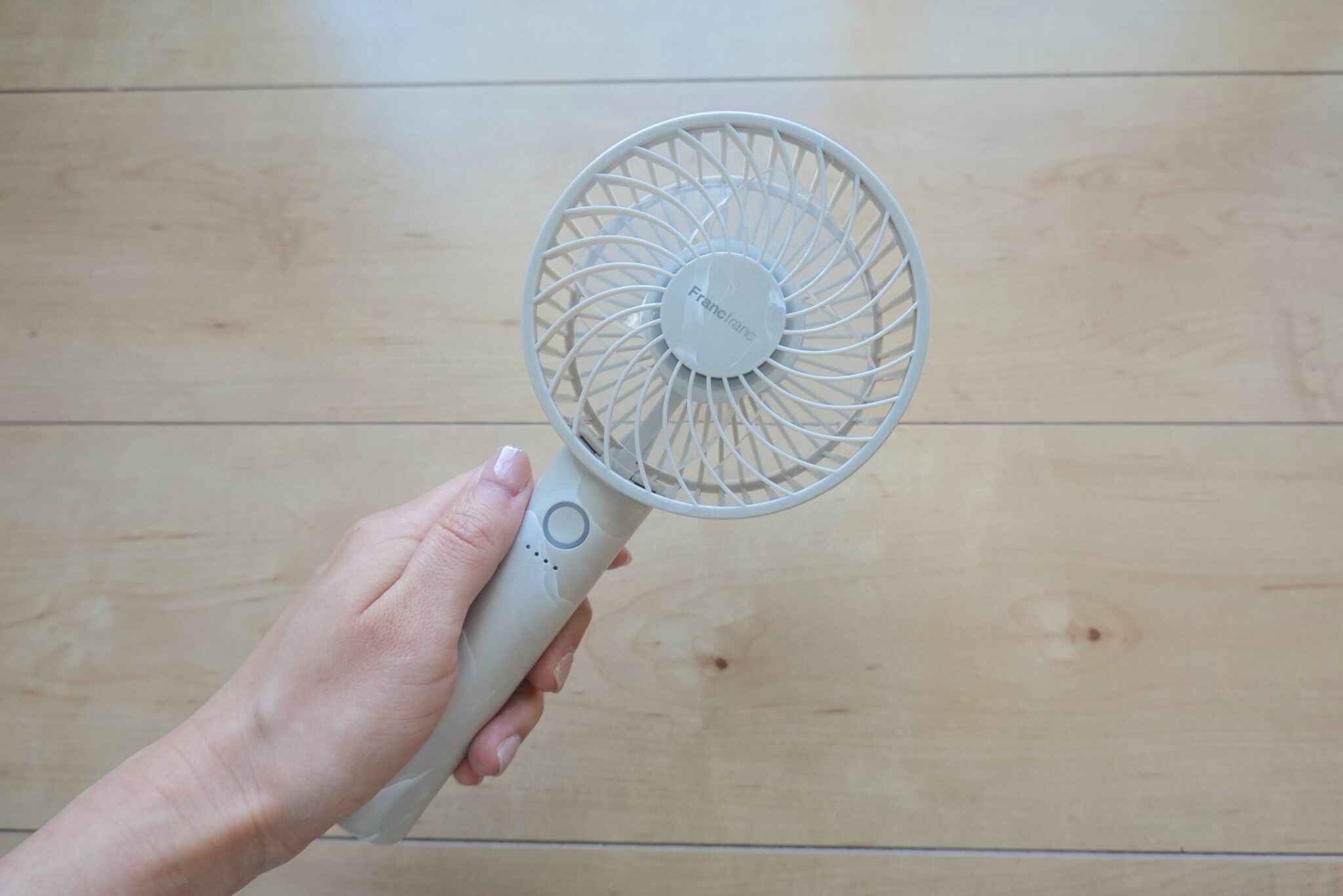 フランフラン フレ ハンディファンを実際に使ってレビュー！