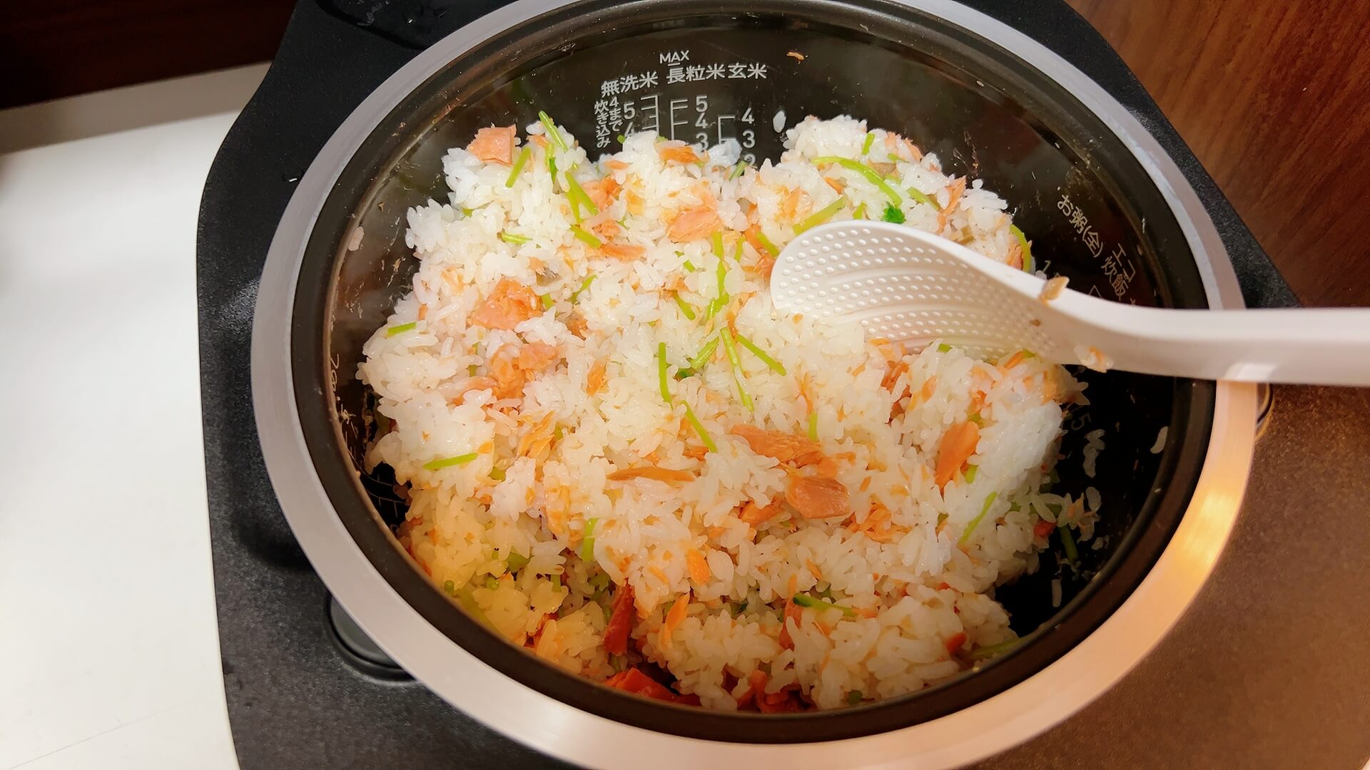ティファールの炊飯器 ザ・ライス 炊き込みご飯