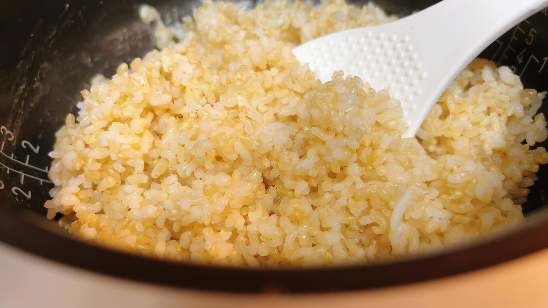 ティファールの炊飯器 ザ・ライス 玄米モード